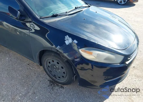 2013 Dodge Dart Se from USA, damaged, VIN 1C3CDFAA4DD197771